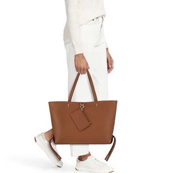 Chloe Sense Large Tote Bag in Grained Leather - Picture 2 of 16